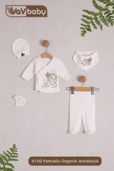 Organik Hastane Çıkışı 5li Baby Friend ürün görseli 1