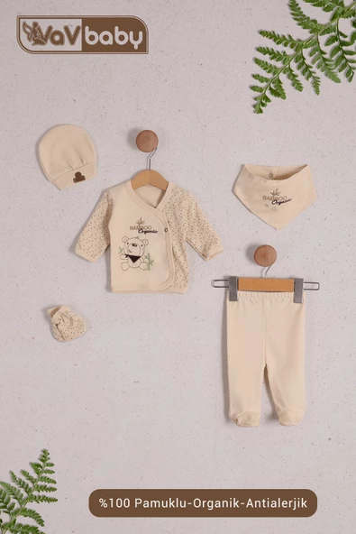 Organik Hastane Çıkışı 5li Bamboo ürün görseli 1