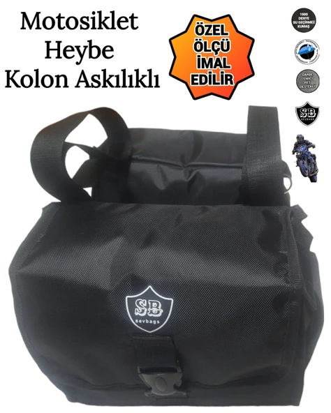 MOTOSİKLET HEYBE ÇANTA KOLON ASKILI ürün görseli 1