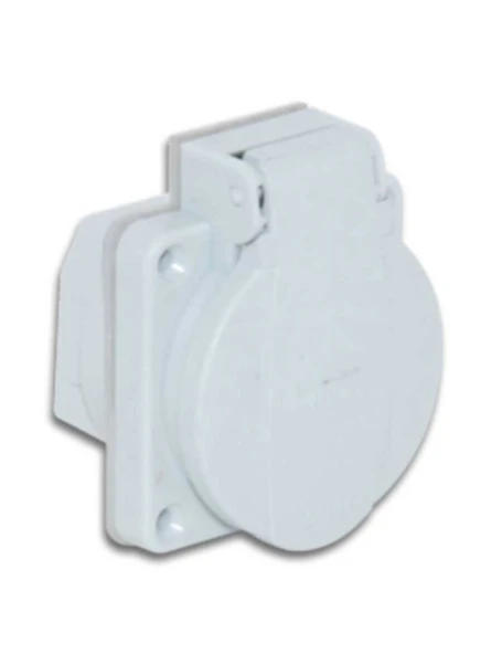 Tp Electric 3101-310-0600 1X16A Pano Prizi 16A Gri IP54 Vidalı ürün görseli 1
