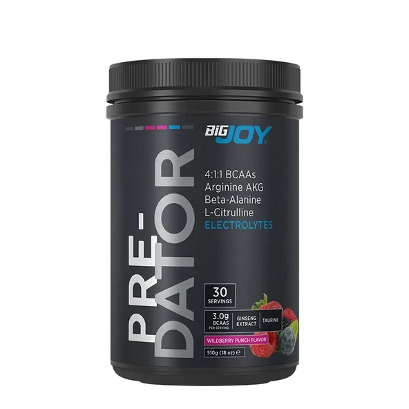 BigJoy Pre-Workout Predator Orman Meyveli 510 gr ürün görseli 1