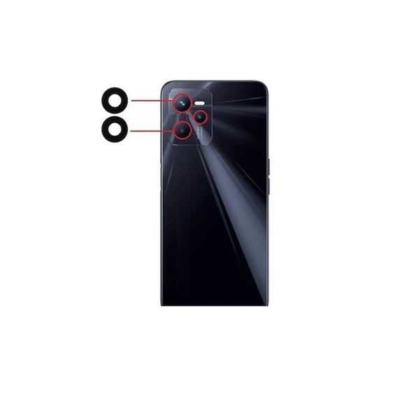 Realme C35 İle Uyumlu Kamera Camı ürün görseli 1