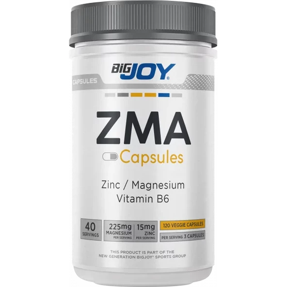 Big Joy ZMA 120 Kapsül 40 Servis - Resim 2