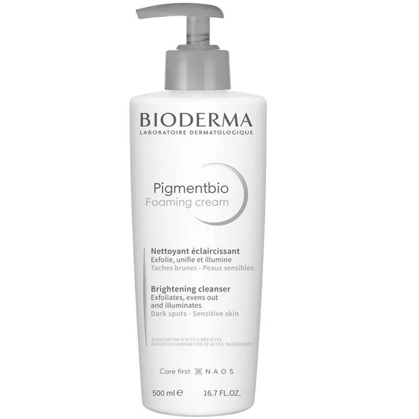 Bioderma Dark Spot Sensitive Pigmentbio Foaming Cream 500 ML ürün görseli 1