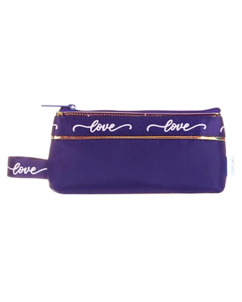 Kaukko Mirror Baggy Kalem Çantası Navy Blue K2666 ürün görseli 1