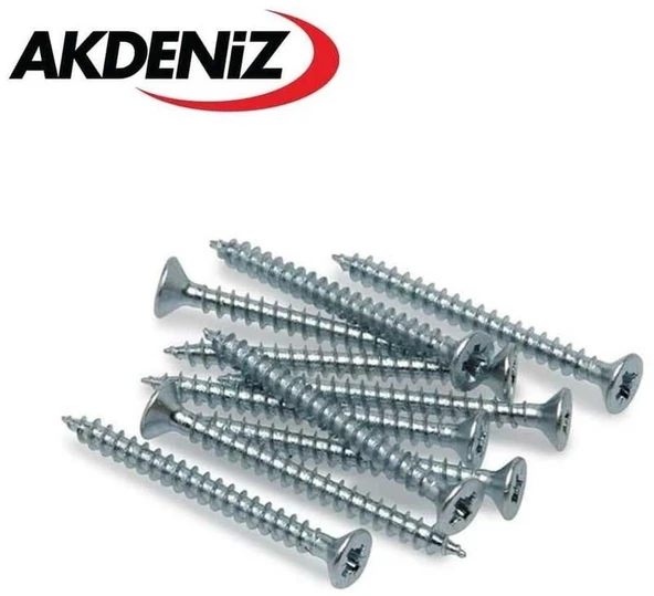 Sunta Vidası 6x60 Akdeniz 200 Adet ürün görseli 1