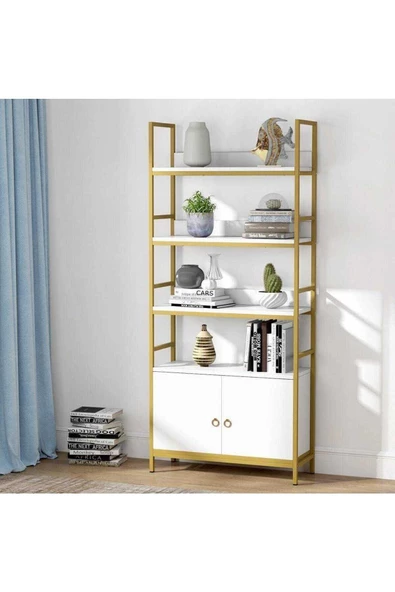 Zizuva Tasarım Gold Kitaplık Modeli ürün görseli 1