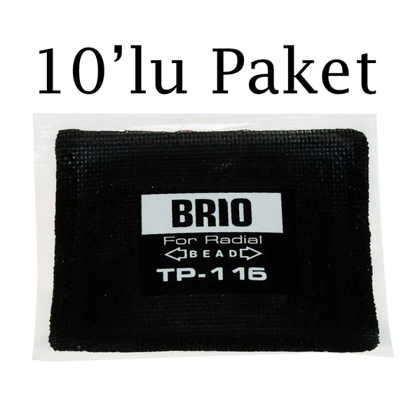 Lastik Yaması 104X67 Kord Kat 1 10'lu Paket ürün görseli 1