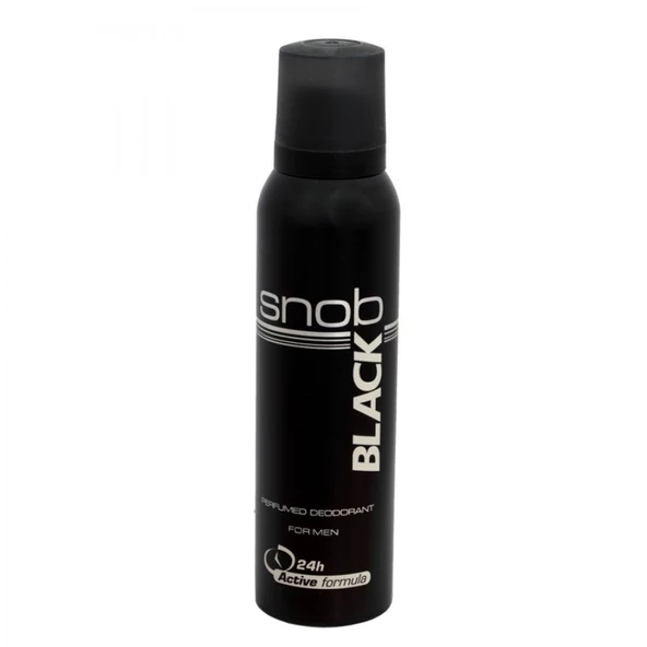 Snob For Men Black Deodorant 150ml ürün görseli 1