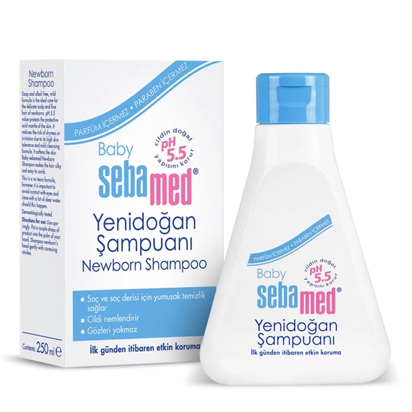 Sebamed Baby Yenidoğan Şampuanı 250ml ürün görseli 1