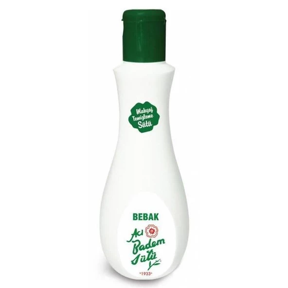 Bebak Acı Badem Makyaj Temizleme Sütü 120mL ürün görseli 1
