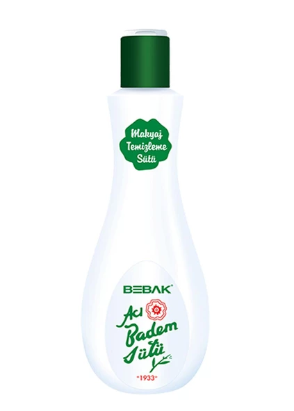 Bebak Acı Badem Makyaj Temizleme Sütü 215mL ürün görseli 1