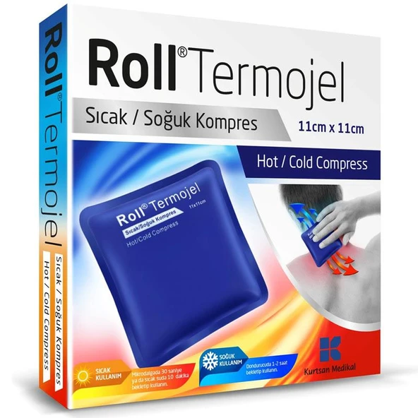 Roll Termojel Sıcak/Soğuk Kompres 11 Cm X 11 Cm ürün görseli 1
