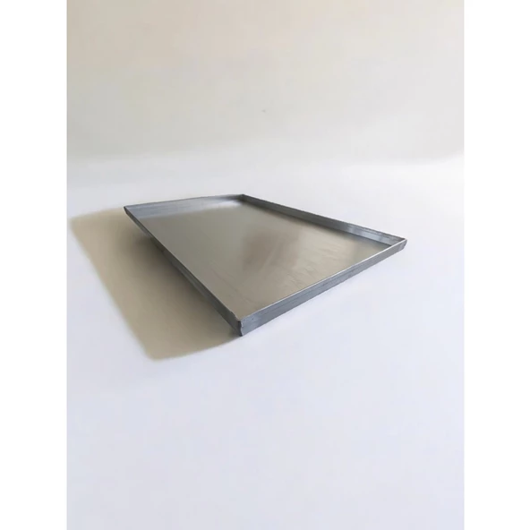 Alüminyum Dik Açılı (90°) Derece Düz Tava 40x60x2,5 cm ürün görseli 1
