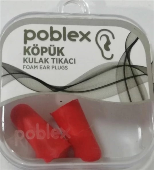 Poblex Köpük Kulak Tıkacı ürün görseli 1