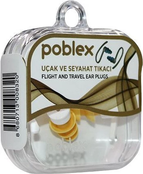 Poblex Uçak ve Seyahat Tıkacı ürün görseli 1