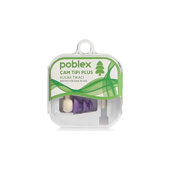 Poblex Çam Tipi Plus Kulak Tıkacı Large ürün görseli 1