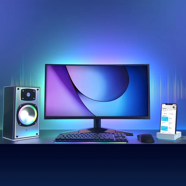 TP-Link TP-LINK Tapo L900-5 Renkli Led Şerit - Resim 4