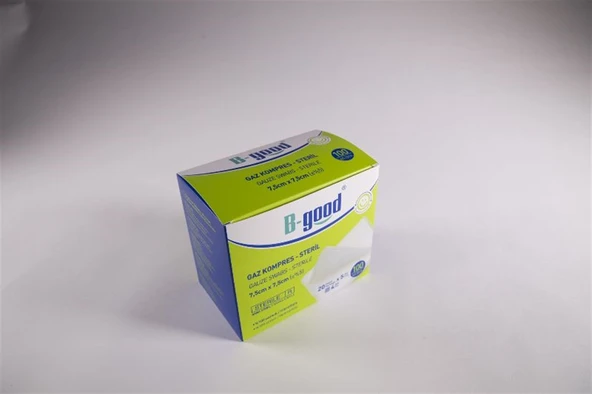 B Good Gaz Kompres 7,5*7,5 100'lü ürün görseli 1