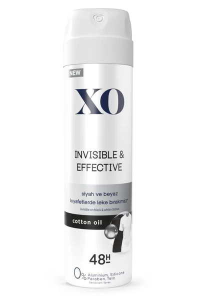 Xo Invisible Effective Women Deodorant 150 ml ürün görseli 1