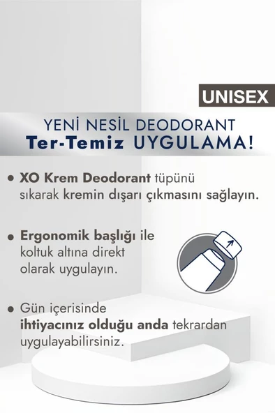 Xo Pure Effective Parfümsüz Krem Deodorant 75 ml - Resim 7