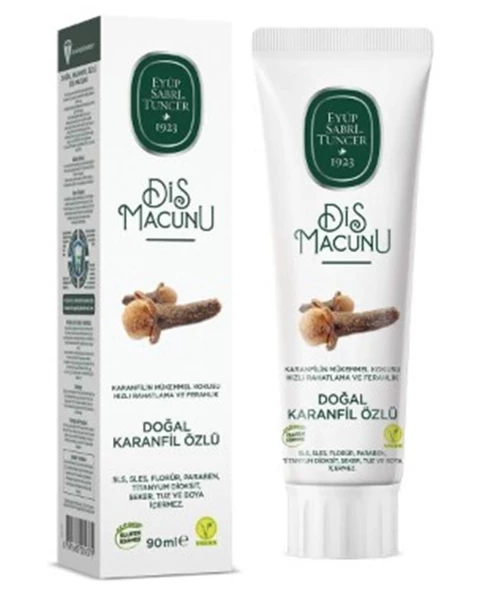 Eyüp Sabri Tuncer Doğal Karanfil Özlü Diş Macunu 90 Ml ürün görseli 1