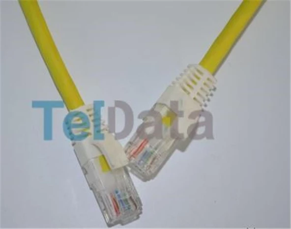 Teldata TLD-500T Cat6 5MT Turuncu Utp Patch Kablo ürün görseli 1