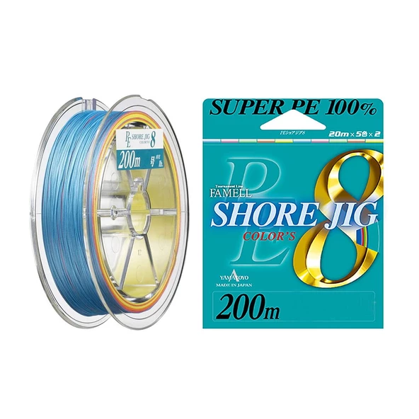 Yamatoyo Pe Shore Jig 8x 200m 2 Pe 32 Lb ürün görseli 1