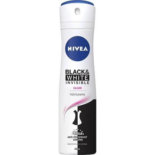 Nivea Invisible Clear Deodorant 150 ml ürün görseli 1
