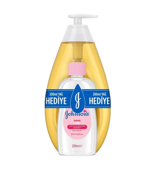 Johnson's Baby Şampuan 750 ml + Baby Yağı 200 ml Hediye ürün görseli 1
