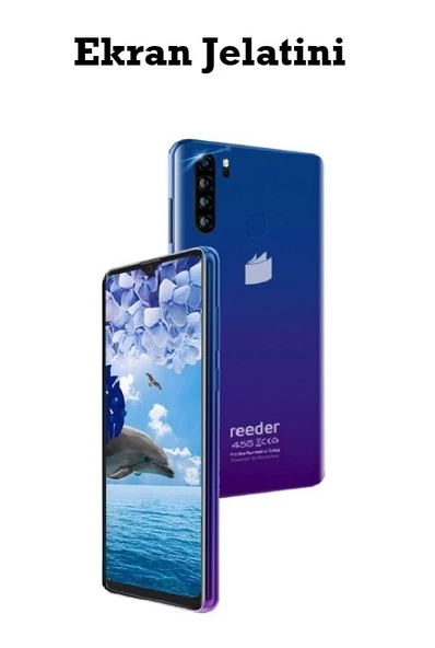 Reeder P13 Blue Max Uyumlu 2 Adet Ön Body Şeffaf Ultra Ekran Koruyucu Nano Jelatin ürün görseli 1