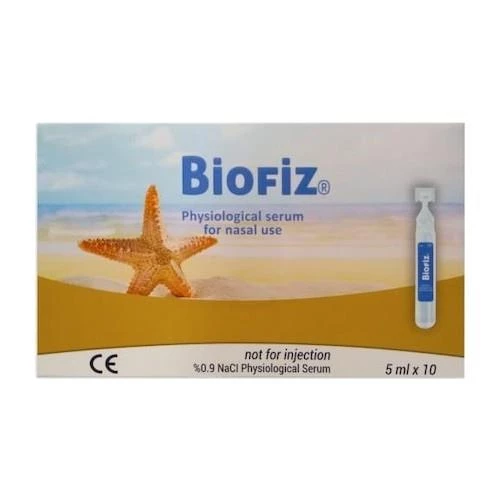 Biofiz Serum Fizyolojik 5 ml x10 Flakon ürün görseli 1