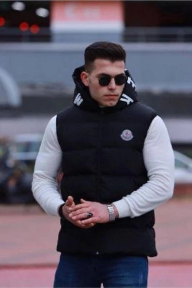 Unisex Kapüşonlu Yelek ürün görseli 1