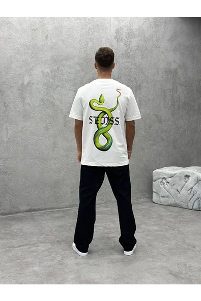 SENSS. Baskılı Oversize T-Shirt ürün görseli 1