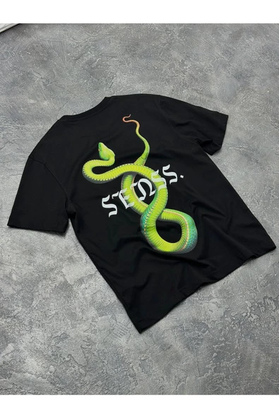 SENSS. Baskılı Oversize T-Shirt ürün görseli 1
