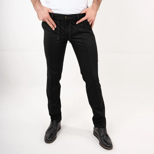 ECER BELİ LASTİKLİ SLİMFİT ERKEK PANTOLON ürün görseli 1