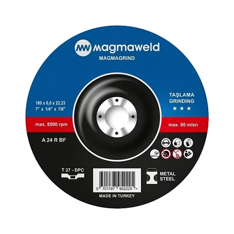 Magmaweld 180 X 6 Taşlama Taşı Magmagrınd 10 Adet ürün görseli 1