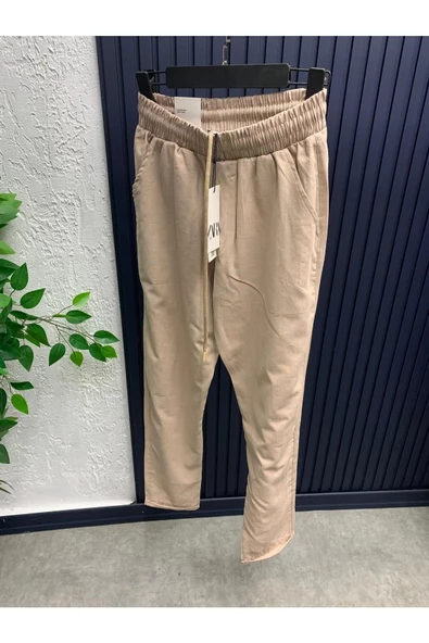 Erkek Keten Jogger Pantolon ürün görseli 1