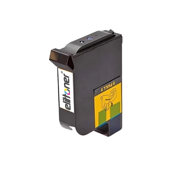 Elittoner Hp Mürekkep Kartuş No:45 Plotter Cartridge 2D-Kodlama (51645AE) Siyah, ürün görseli 1