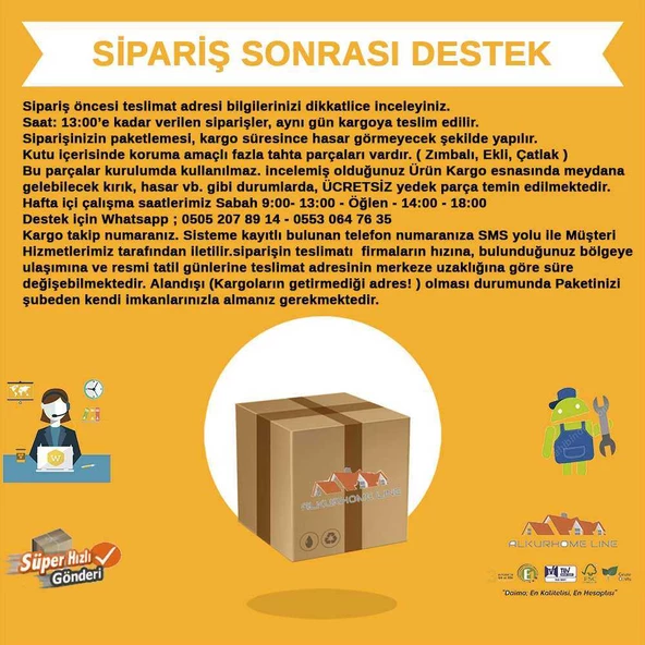 MODİLAYN HÜMA Vestiyer, Elbise Askılığı - Resim 7