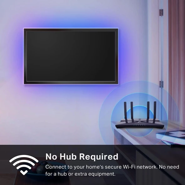 Tp-Lınk Tapo L930-5 Smart Wi-Fi Light Strip, Multicolor - Resim 5