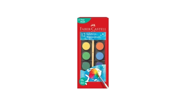 Faber Castell Suluboya 12 Renk ürün görseli 1