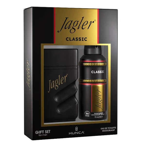 Jagler Classic EDT 90 ml + Deodorant Sprey 150 ml Erkek Parfüm Seti ürün görseli 1