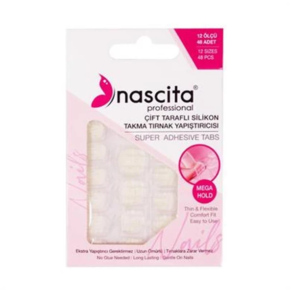 Nacita Şeffaf Sticker Tırnak Yapıştırıcısı - 07 ürün görseli 1