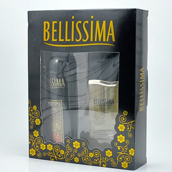 Bellissima Aromel EDT 60 ml + Deo Sprey 150 ml Kadın Parfüm Seti ürün görseli 1