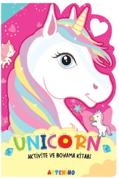 2+ YAŞ - AKTİVİTE VE BOYAMA KİTABI - UNICORN ürün görseli 1