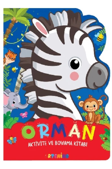 2+ YAŞ - AKTİVİTE VE BOYAMA KİTABI - ORMAN ürün görseli 1