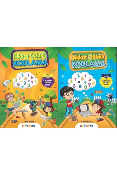 6+YAŞ DİKKAT ODAKLI KODLAMA SETİ- TOPLAMA - ÇIKARMA İŞLEMİ ürün görseli 1