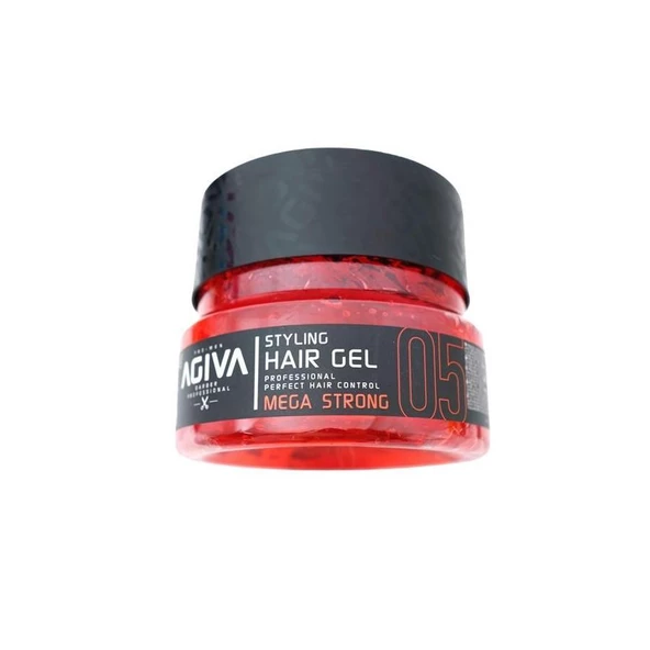 Agiva Gel Styling Hair Mega Strong 05 200ml ürün görseli 1