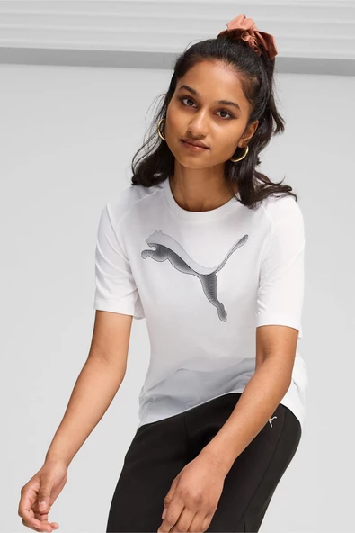 PUMA KADIN T-SHIRT EVOSTRIPE TEE 68166802 ürün görseli 1